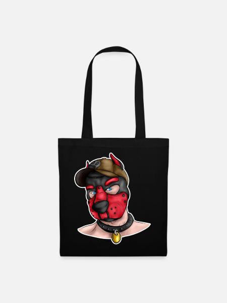 PuppyRed - Tote Bag - black