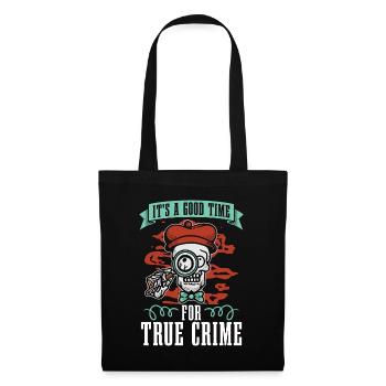 Détective C’est le bon moment pour une véritable enquête - Sac en tissu - noir - Devant
