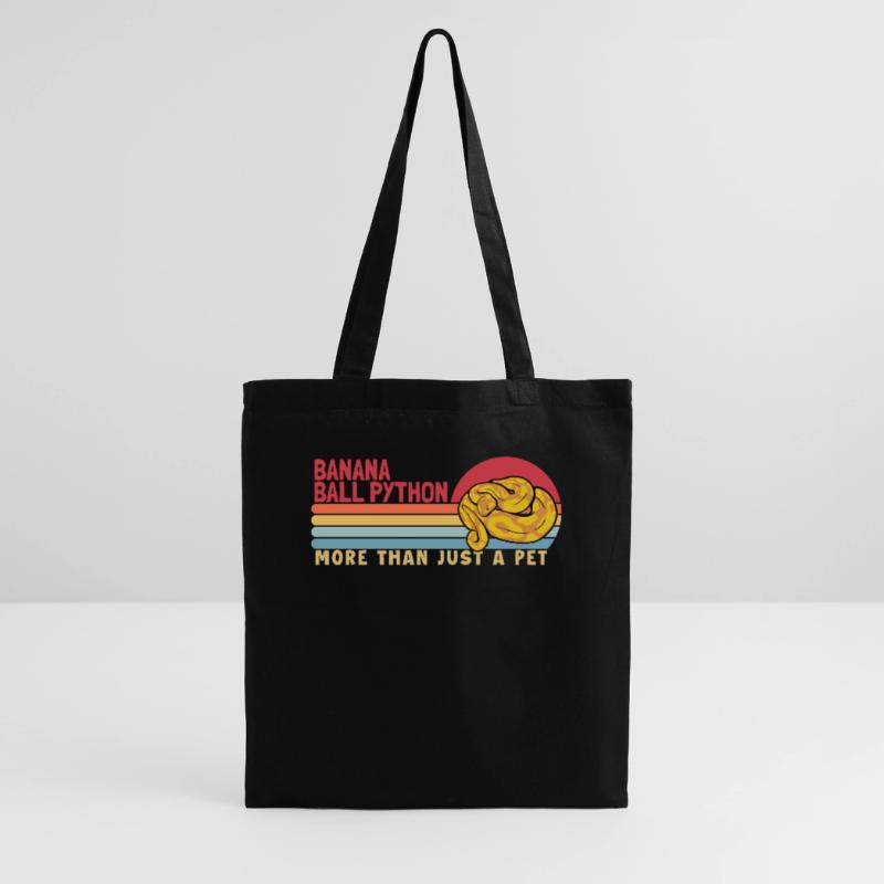 Banana Ball Python more than a Pet Python Banana Tote Bag