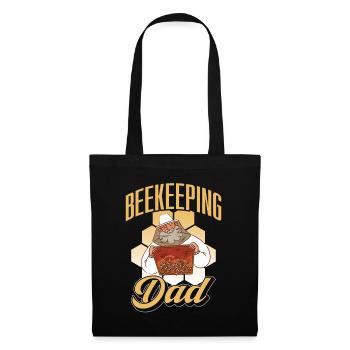 Beekeeping, Papa, Beekeepers, Beekeepers, Honey Bee - Tote Bag - black - Front