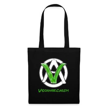 Veganarchism - Tote Bag - black - Front