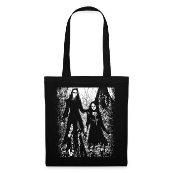 Fairycore Aesthetics Skeleton Fairy Goth Gothic G - Tote Bag - black - Front