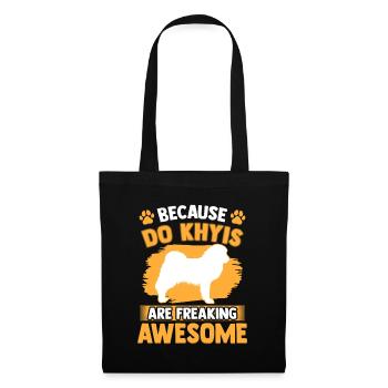 Do Khyi sont fantastiques Tibetmastiff Tibetan Mastiff - Sac en tissu - noir - Devant