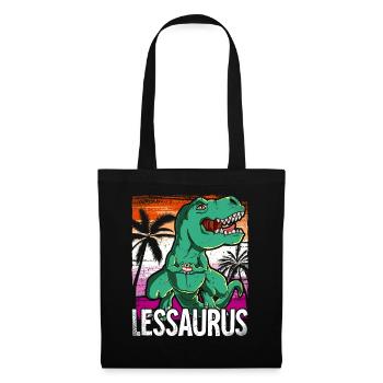 Pride LGBTQ Lessaurus Kostüm Pride Month - Stoffbeutel - Schwarz - Vorne