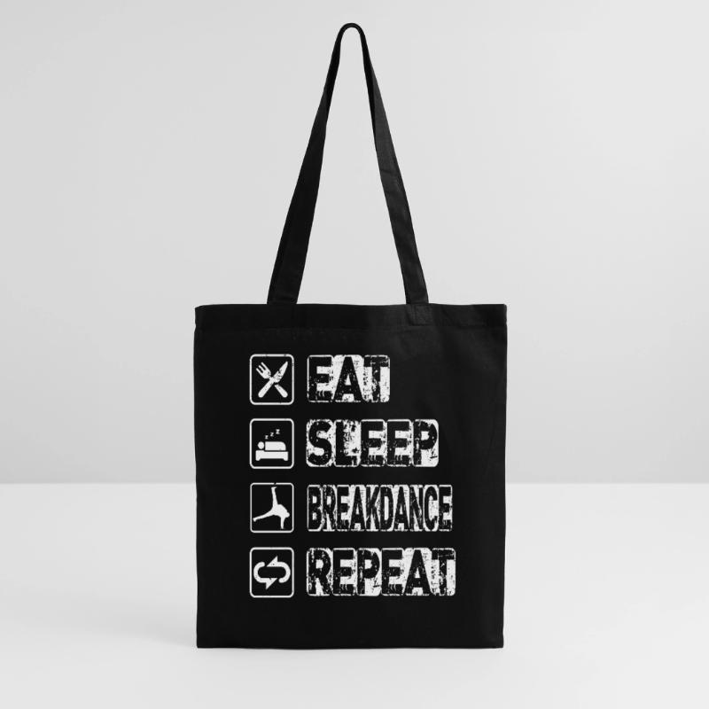 Manger Sommeil Breakdance Répéter Sac en tissu
