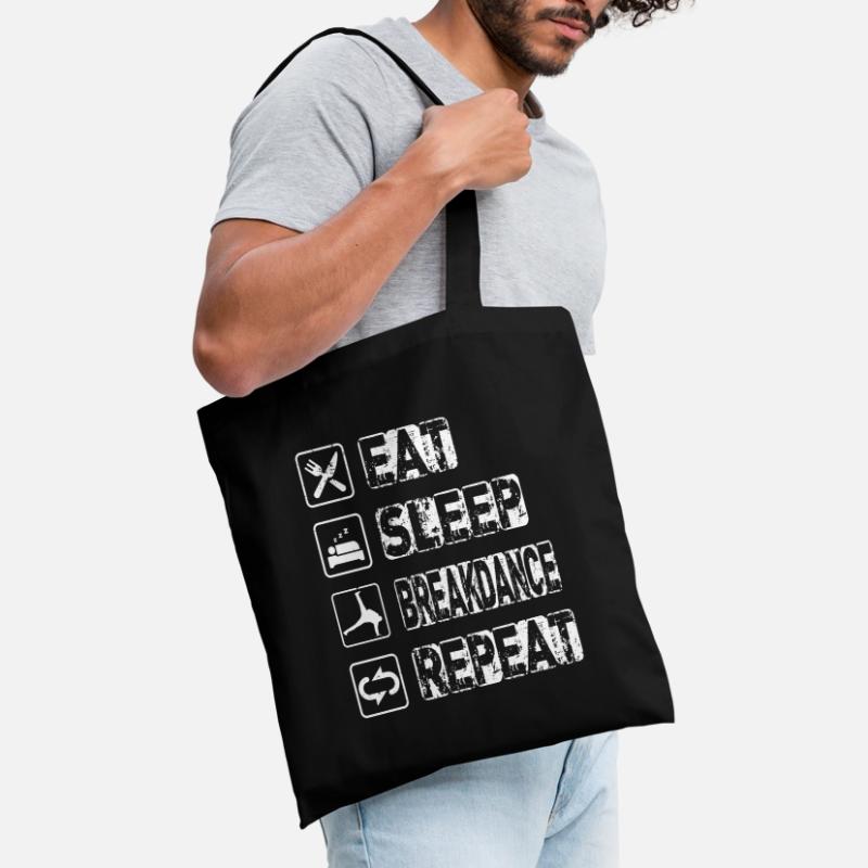 Manger Sommeil Breakdance Répéter Sac en tissu