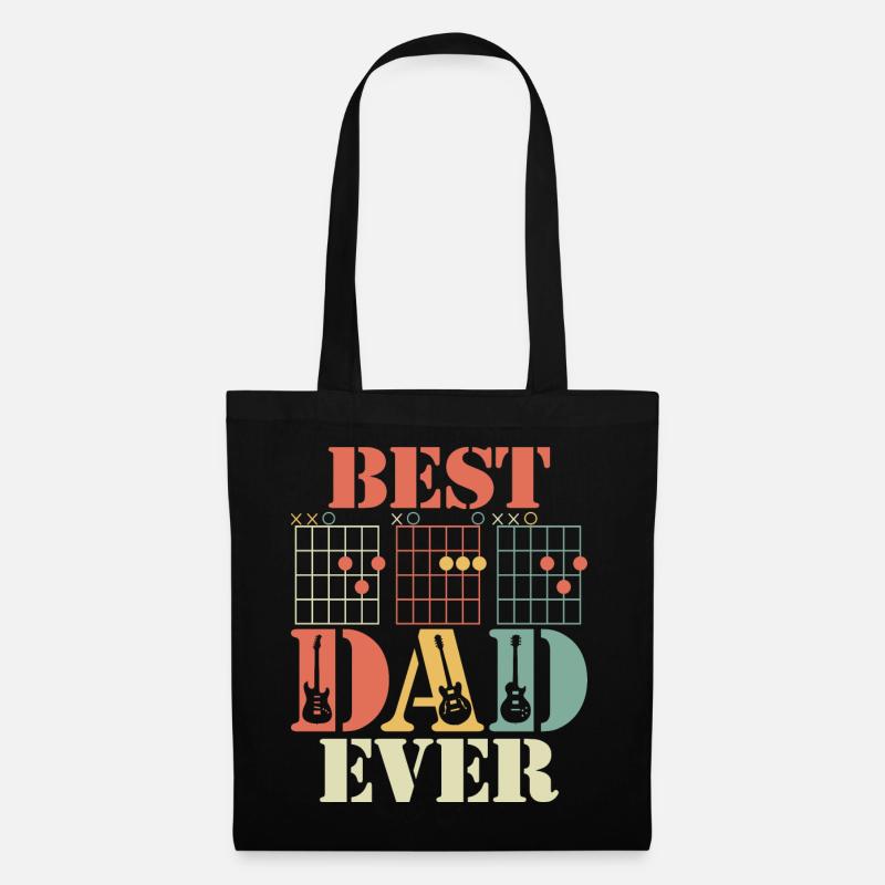 Best Dad Ever - Stoffbeutel - Schwarz