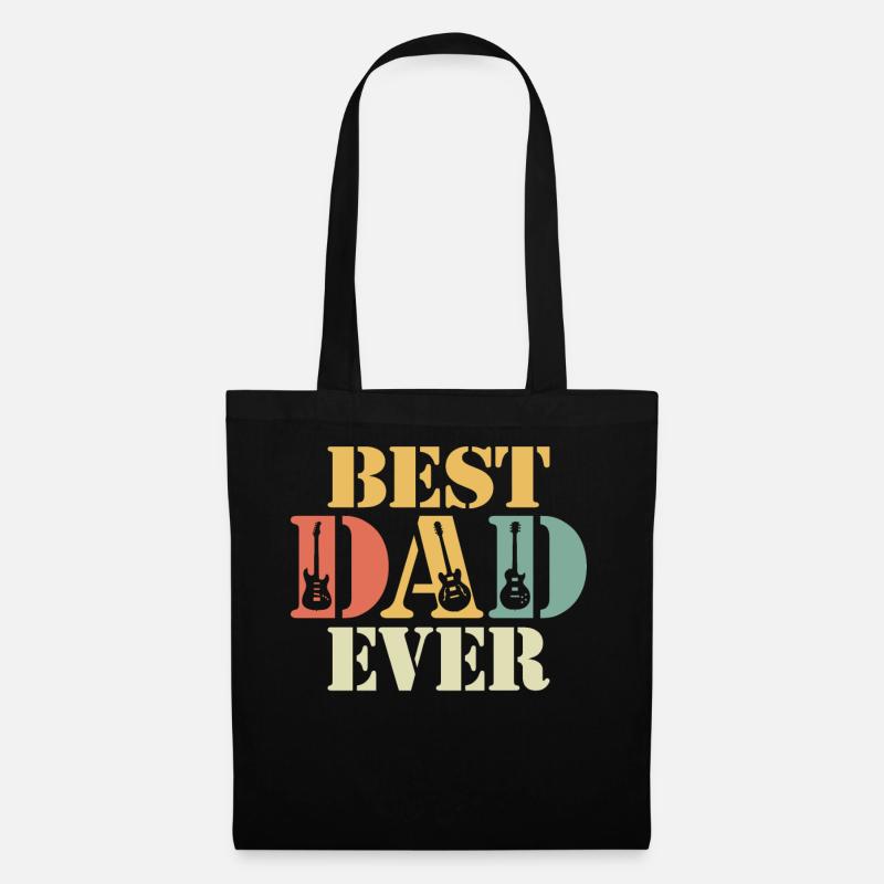 Best Dad Ever - Stoffbeutel - Schwarz