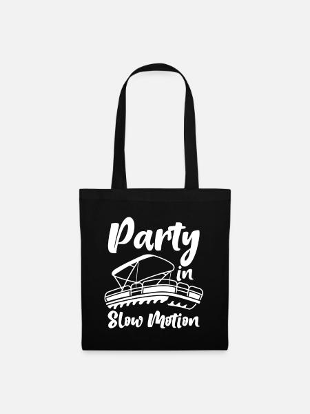 Party In Slow Motion 2 - Stoffbeutel - Schwarz