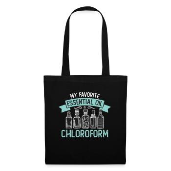 Embaumeur Mon Huile Essentielle Préférée Maison Funéraire - Sac en tissu - noir - Devant