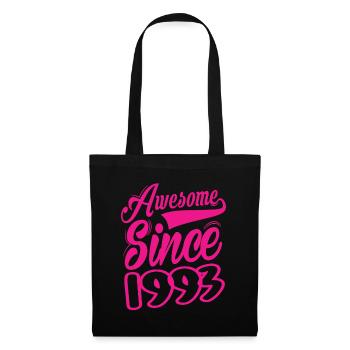 Awesome Since 1993 - Tote Bag - black - Front