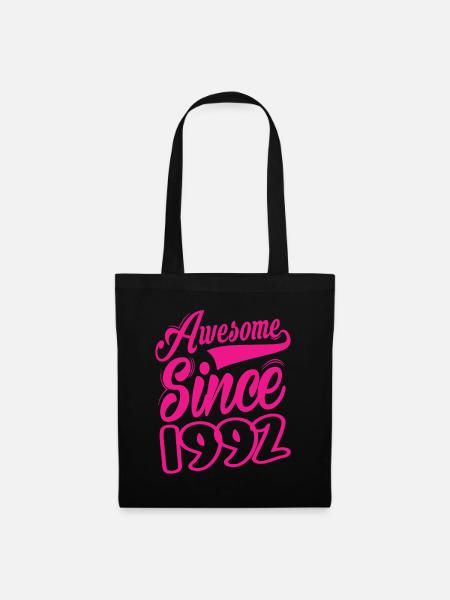 Awesome Since 1992 - Stoffbeutel - Schwarz