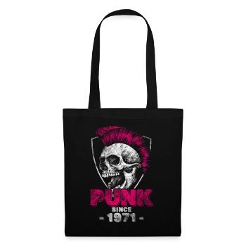 Punk since 1971 - Tote Bag - black - Front