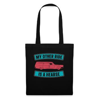 Embaumeur Mon autre manège est un salon funéraire Embaumeurs - Sac en tissu - noir - Devant