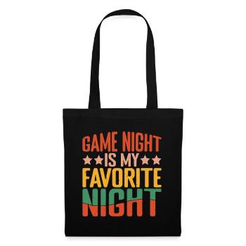 Game Night Is My Favorite Night 2 - Tote Bag - black - Front