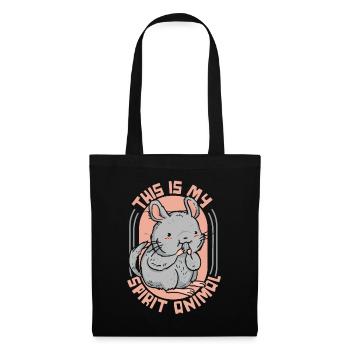 This Is My Spirit Animal Shorttail Long Tail - Tote Bag - black - Front