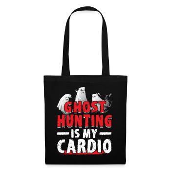 La chasse aux fantômes est mon cardio - Ghost Investigator - Sac en tissu - noir - Devant