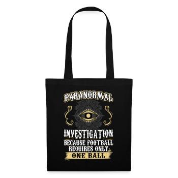Paranormal Investigation - Ghost Investigator - Tote Bag - black - Front