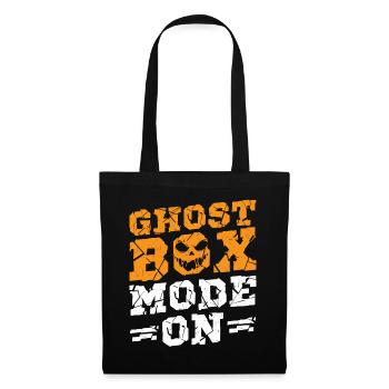 Mode boîte fantôme activé - Ghost Investigator - Sac en tissu - noir - Devant
