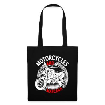 Motorcycles And Mascara 2 - Stoffbeutel - Schwarz - Vorne