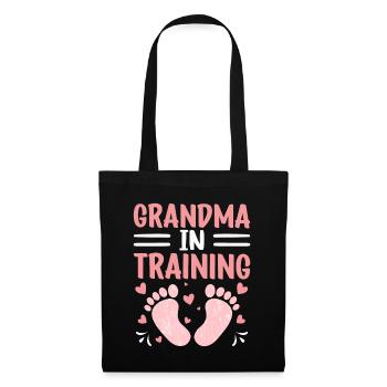 Grandma In Training Sweet First Time Grandparents - Tote Bag - black - Front