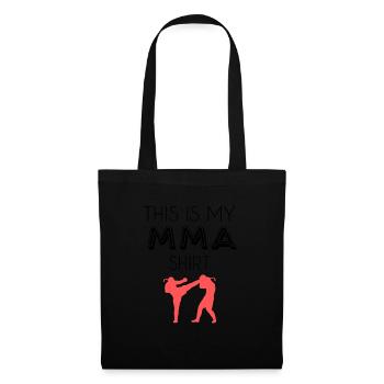 Chemise MMA - Sac en tissu - noir - Devant