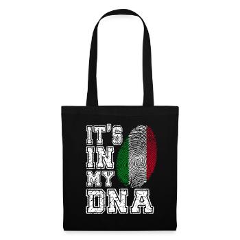 DNA Italie - Sac en tissu - noir - Devant