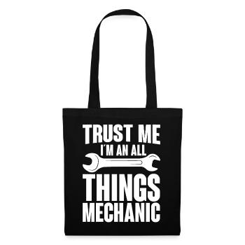Trust me, I'm a mechanic - Tote Bag - black - Front