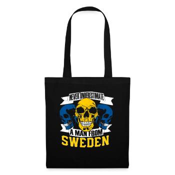 NeverUnderestimate Sweden - Tote Bag - black - Front