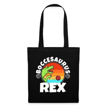 Boccesaurus Rex - Tote Bag - black - Front