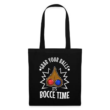 Grab your balls its bocce time - Tote Bag - black - Front