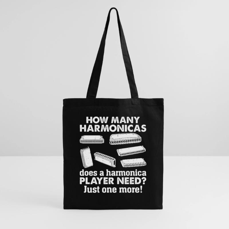 How Many Harmonicas Does A Harmonica Player Need? Tote Bag