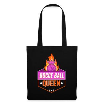 Bocce Ball Queen - Tote Bag - black - Front