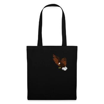 Aigle - Sac en tissu - noir - Devant