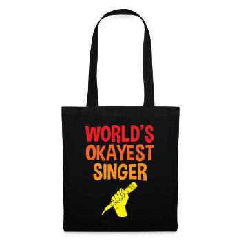 World’s Okest Singer 4 - Sac en tissu - noir - Devant