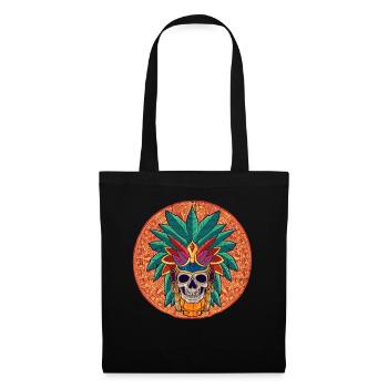 Mexican Aztec warrior Aztecs - Tote Bag - black - Front