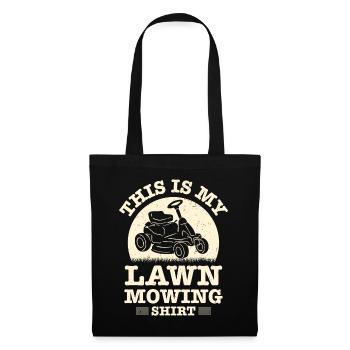 Lawn mowing Lawn mowers Gardeners Horticulture - Tote Bag - black - Front