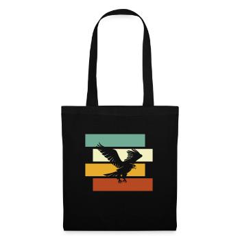Adler Retro - Tote Bag - black - Front