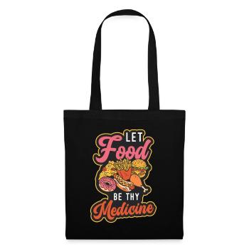 Dietitian Let Food Be Thy Medicine Nutritionist - Tote Bag - black - Front