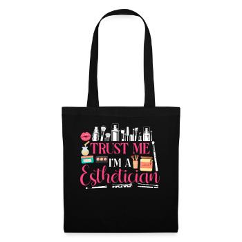 Cute Licensed Esthetician Skincare - Stoffbeutel - Schwarz - Vorne