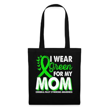 Wear green for Awareness Month for - Tote Bag - black - Front