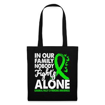 No one fights alone against the month of the - Tote Bag - black - Front
