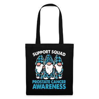 Support Squad Prostate Cancer Awareness Month Blue - Tote Bag - black - Front
