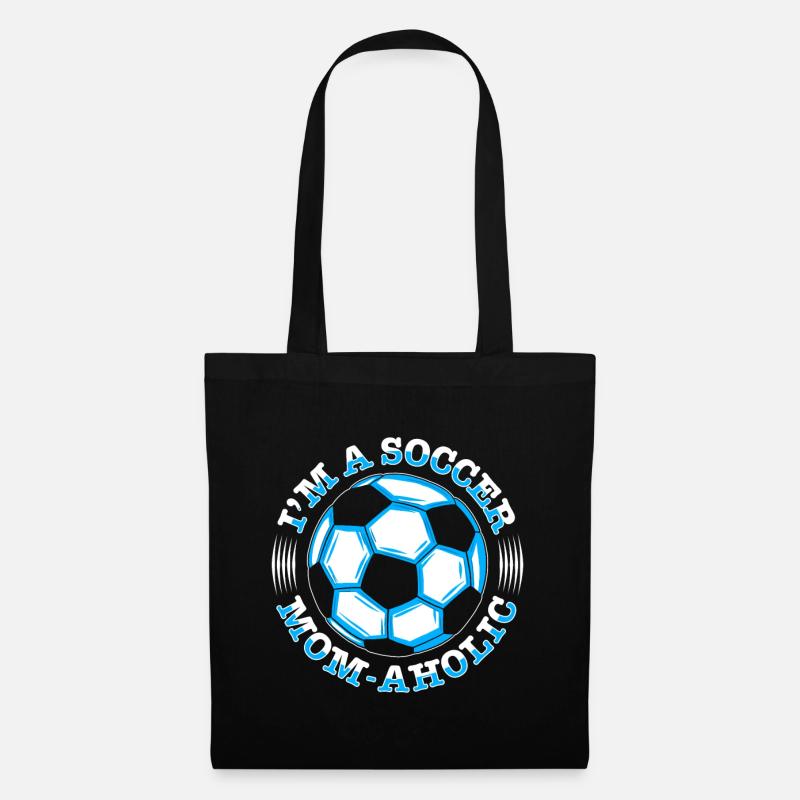 Fußball-Mutter Gameday Soccer Mom - Stoffbeutel - Schwarz