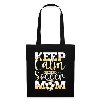Fußball-Mutter Gameday Soccer Mom - Tote Bag - black - Front