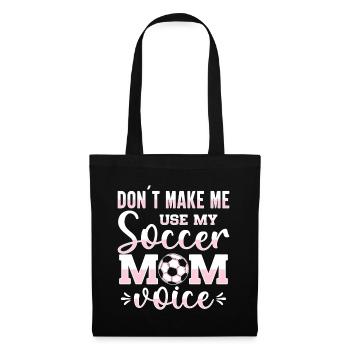 Fußball-Mutter Gameday Soccer Mom - Tote Bag - black - Front