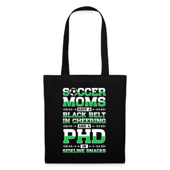 Fußball-Mutter Gameday Soccer Mom - Tote Bag - black - Front
