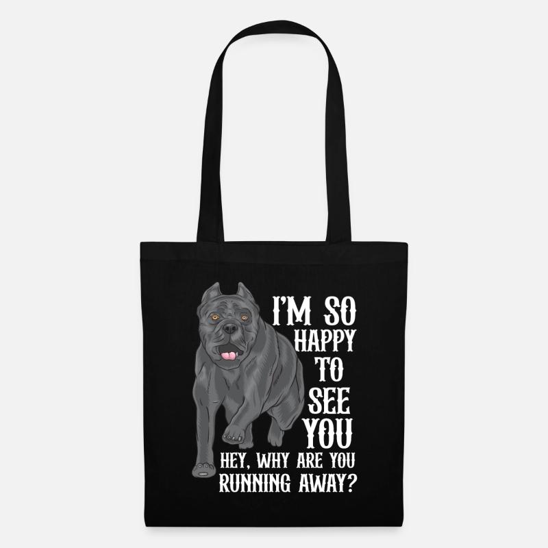 Cane Corso - Stoffbeutel - Schwarz