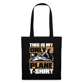 This Is My Only Plane Apparel Tischler Carpenter - Tote Bag - black - Front