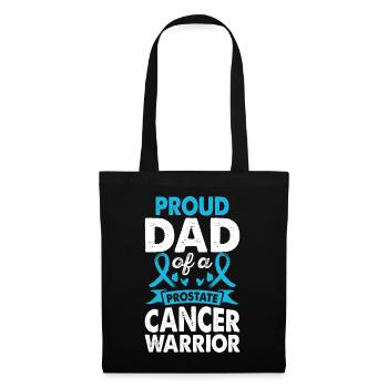 Father of Prostate Cancer Warrior Consciousness - Tote Bag - black - Front